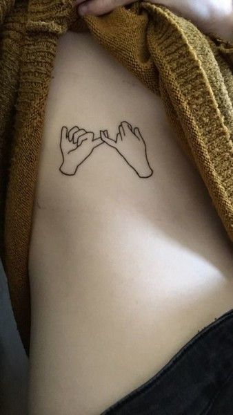  Simple and stylish little tattoo with unique personality