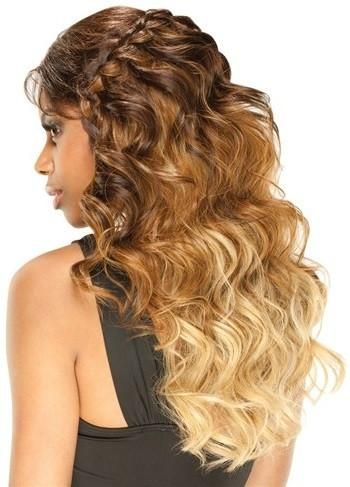 Stylish curly hair makes you look more beautiful and charming