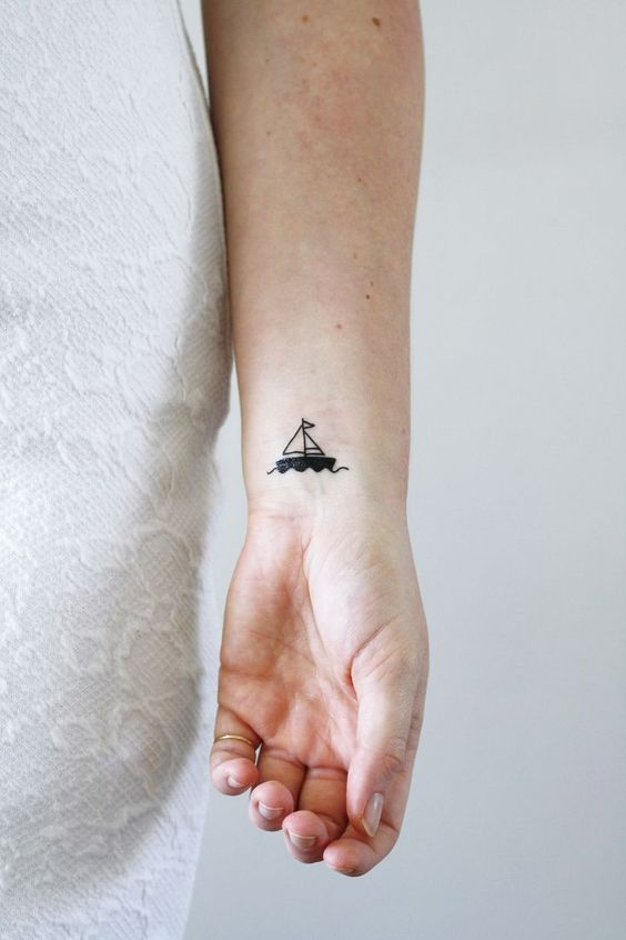  Simple and stylish little tattoo with unique personality