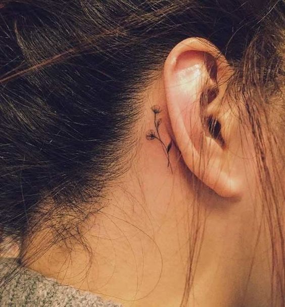  Simple and stylish little tattoo with unique personality