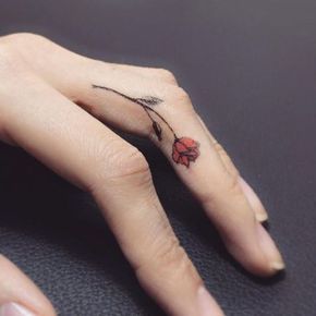  Simple and stylish little tattoo with unique personality