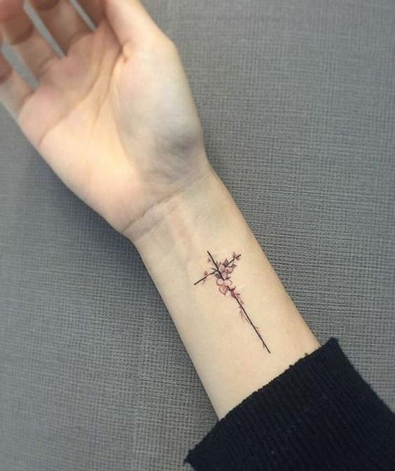  Simple and stylish little tattoo with unique personality