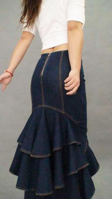 High waisted maxi skirt makes the body more sexy and attractive