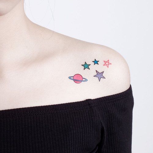  Simple and stylish little tattoo with unique personality