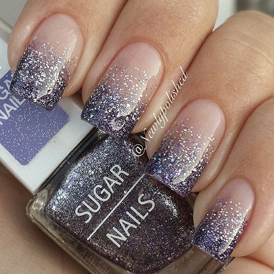 Gradient;Sparkling;art ideas;silver glitter;color;wedding