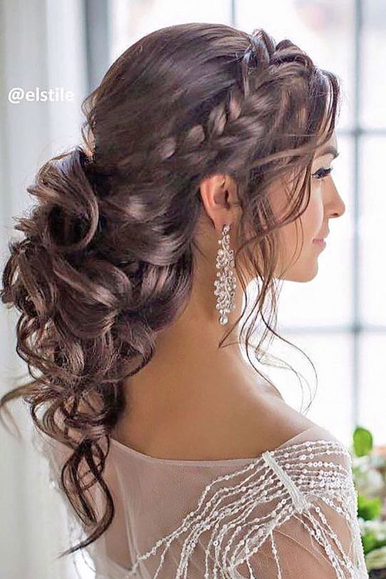 Hair styles at parties and holidays make you more attractive. Hair style can shape women's dignified, classical, gorgeous, elegant, natural and other temperament