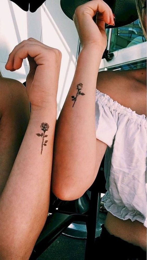 eCouple tattoo,meaningful,love,small,matching,uBest friend