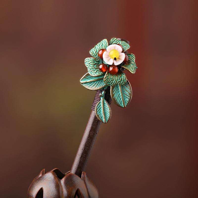 Qing Dynasty  Hairpin；19th Century Hairpin；Chinese Hair Hairpin；Gold Hairpin；Ancient Hairpin