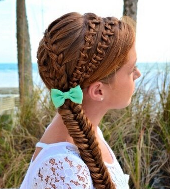 Braided Hairstyle；For Long Hair；Wedding；For Teens；Schools；In Holiday Party