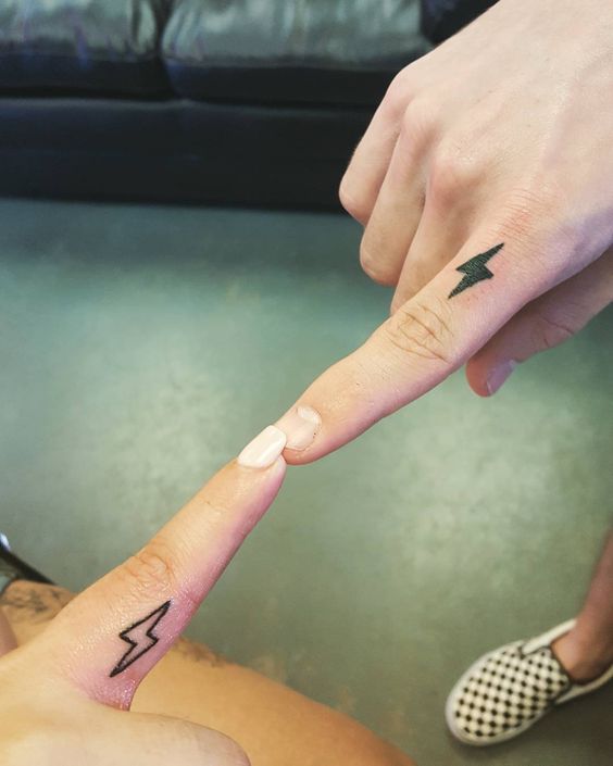 eCouple tattoo,meaningful,love,small,matching,uBest friend