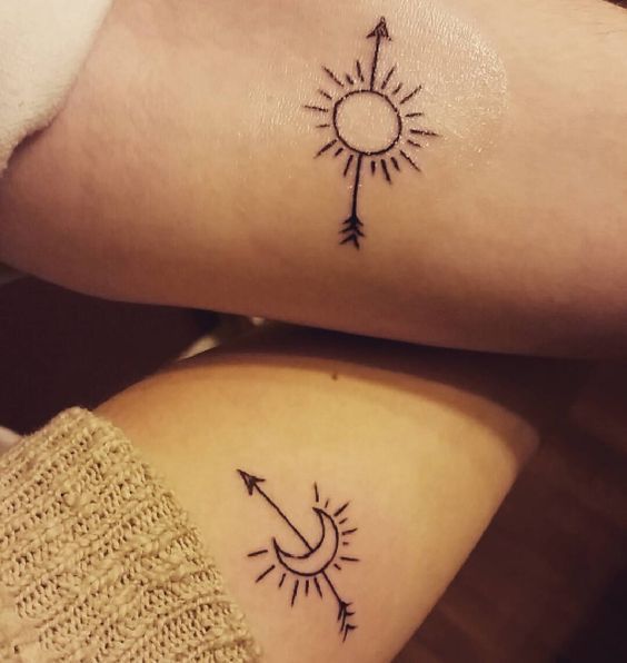 eCouple tattoo,meaningful,love,small,matching,uBest friend