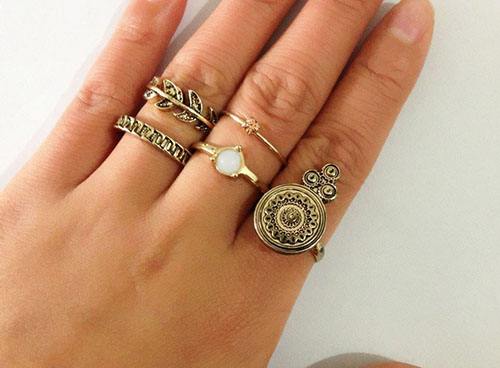 Boho;Simple Ring;Engagement Ring;For Teens Ring;Wedding Ring;Stacking Ring;Personityity Ring