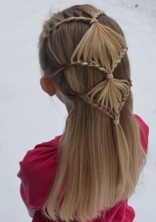 Braided Hairstyle；For Long Hair；Wedding；For Teens；Schools；In Holiday Party