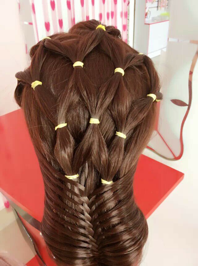 Braided Hairstyle；For Long Hair；Wedding；For Teens；Schools；In Holiday Party