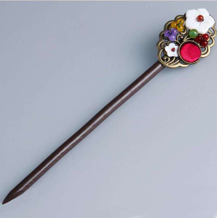 Qing Dynasty  Hairpin；19th Century Hairpin；Chinese Hair Hairpin；Gold Hairpin；Ancient Hairpin