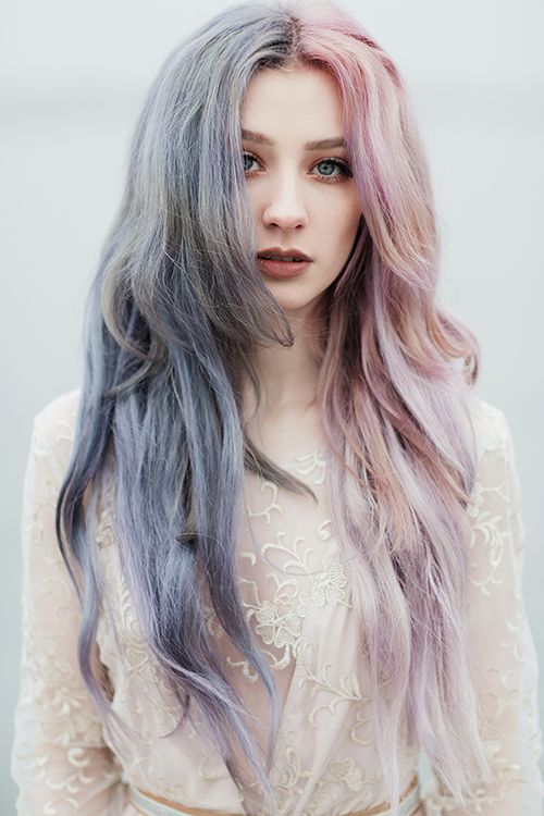 Hair dye,colour,DIY,half and half,Individuality,ideas