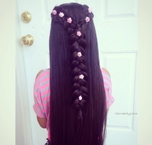 Braided Hairstyle；For Long Hair；Wedding；For Teens；Schools；In Holiday Party