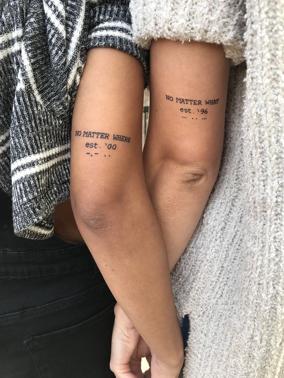 eCouple tattoo,meaningful,love,small,matching,uBest friend