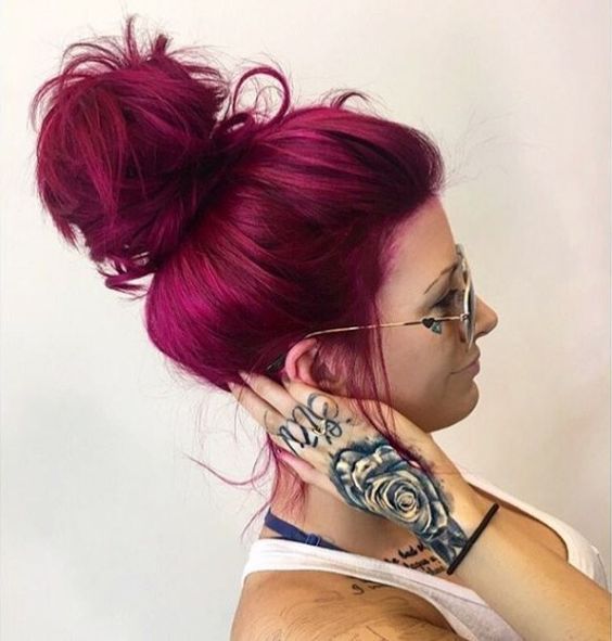 Hair dye,colour,DIY,half and half,Individuality,ideas