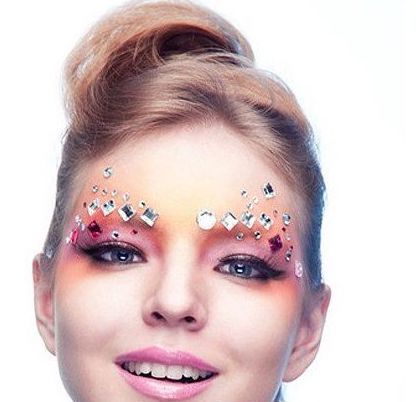 Eye Makeup ;  Colorful ; Bright Makeup ; Crazy Makeup ; Eyeshadows ; Avant Garde ; Peacocks ; Sparkle ; Inspiration;  Beautiful