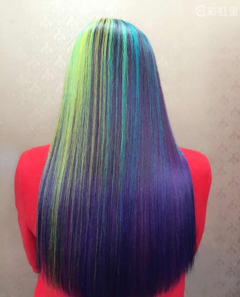 Hair dye,colour,DIY,half and half,Individuality,ideas