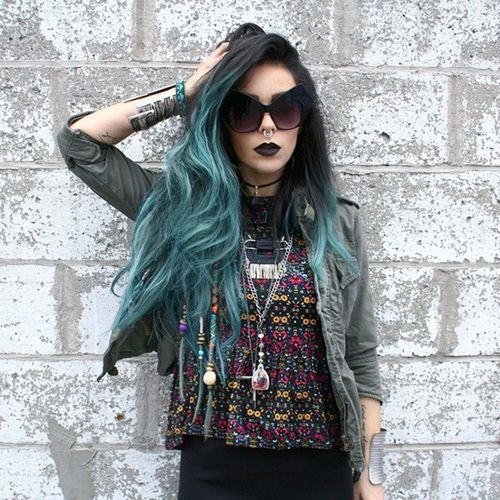 Hair dye,colour,DIY,half and half,Individuality,ideas