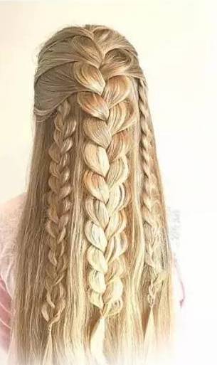 Braided Hairstyle；For Long Hair；Wedding；For Teens；Schools；In Holiday Party