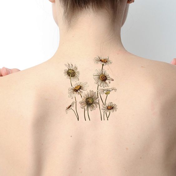 Back tattoos of a woman; Ribbon tattoos; Flower tattoos; Cross tattoos; Little prince tattoos; Symbol tattoo; Pattern tattoos; Back tattoos