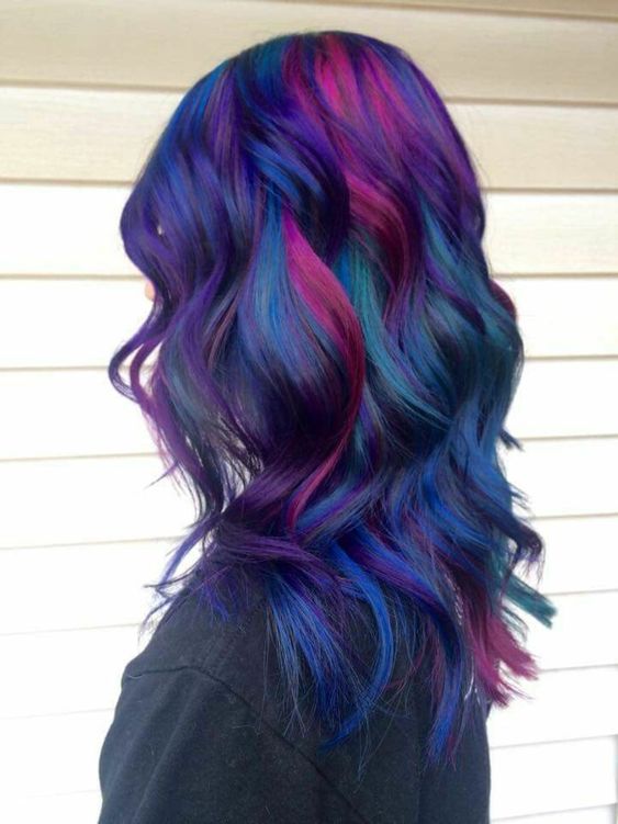 Hair dye,colour,DIY,half and half,Individuality,ideas