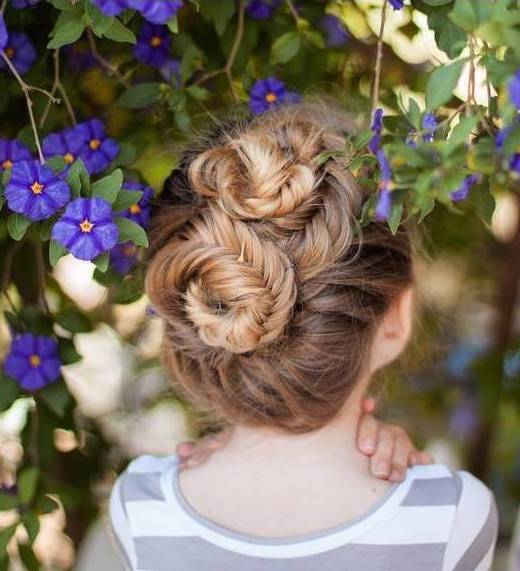 braided hairstyle、children、kids、for school、little girls、children's hairstyles、for long hair