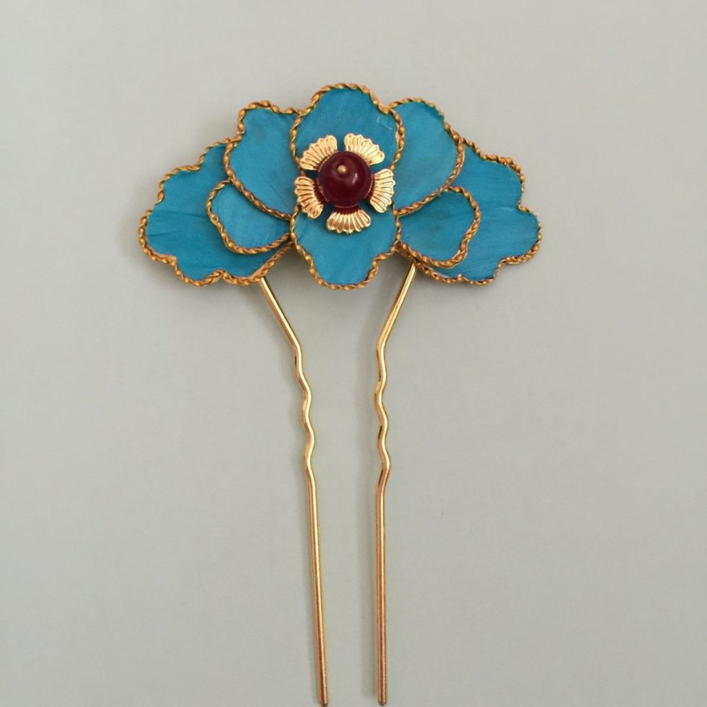 Qing Dynasty  Hairpin；19th Century Hairpin；Chinese Hair Hairpin；Gold Hairpin；Ancient Hairpin
