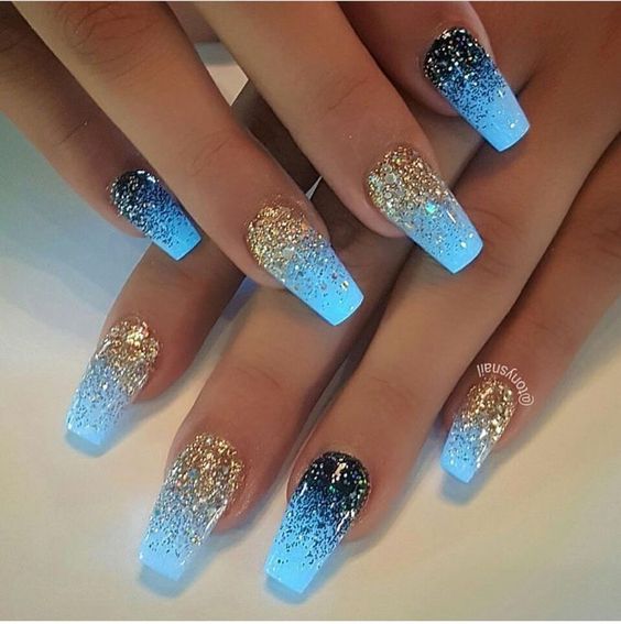 sparkling；Pointed；matte；acrylic；long；glitter；jewels