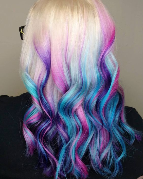 Hair dye,colour,DIY,half and half,Individuality,ideas