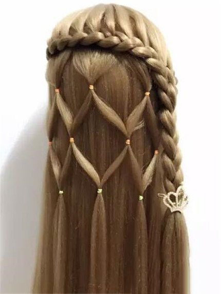 Braided Hairstyle；For Long Hair；Wedding；For Teens；Schools；In Holiday Party