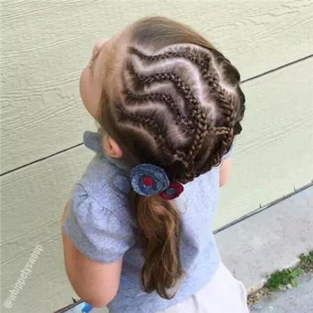 braided hairstyle、children、kids、for school、little girls、children's hairstyles、for long hair