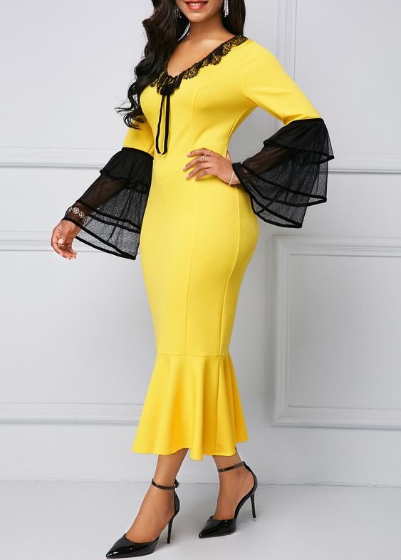 Yellow outfit;Stylish summer;Ideas and Designs;Holiday party;personality