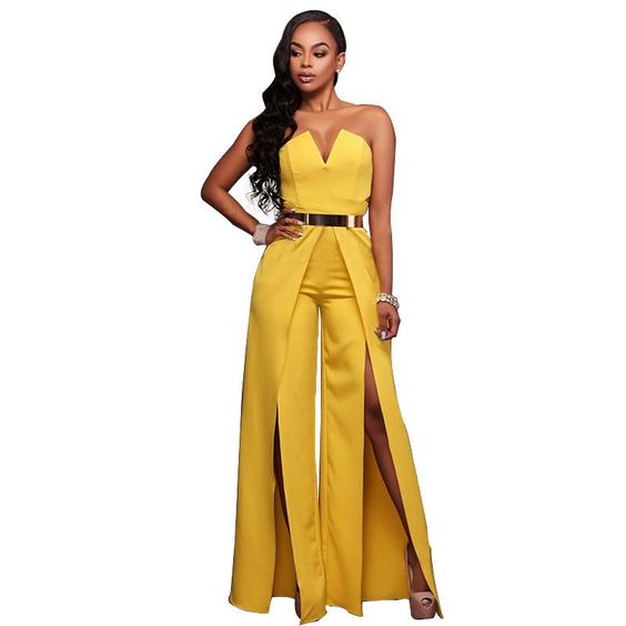 Yellow outfit;Stylish summer;Ideas and Designs;Holiday party;personality