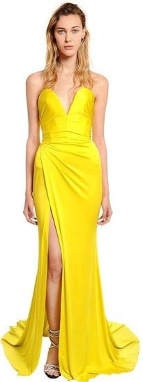 Yellow outfit;Stylish summer;Ideas and Designs;Holiday party;personality