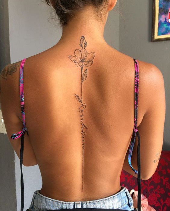 Back tattoos of a woman; Ribbon tattoos; Flower tattoos; Cross tattoos; Little prince tattoos; Symbol tattoo; Pattern tattoos; Back tattoos