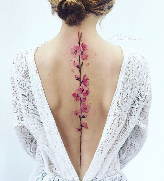 Back tattoos of a woman; Ribbon tattoos; Flower tattoos; Cross tattoos; Little prince tattoos; Symbol tattoo; Pattern tattoos; Back tattoos