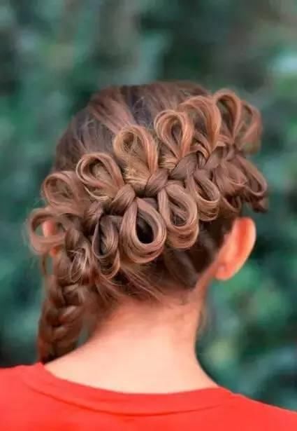 braided hairstyle、children、kids、for school、little girls、children's hairstyles、for long hair