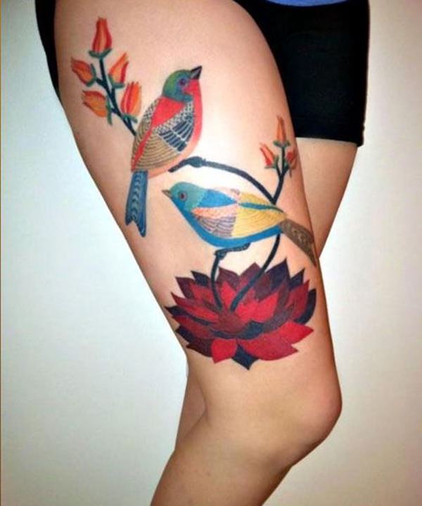 Women  Tattoo；Tattoo Ideas; For Girls Tattoos; Flowers Tattoos; Animal Tattoos; Rose Tattoos; Color Tattoos