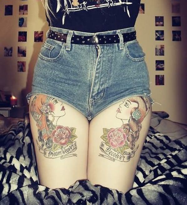 Women  Tattoo；Tattoo Ideas; For Girls Tattoos; Flowers Tattoos; Animal Tattoos; Rose Tattoos; Color Tattoos