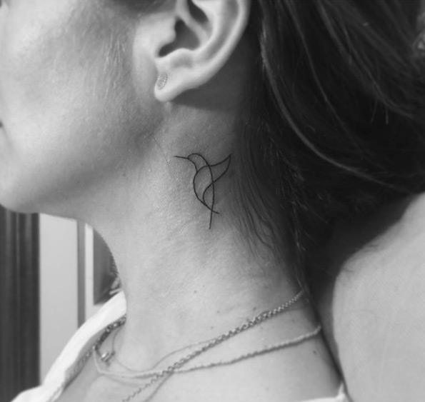 Ear tattoo;Tiny tattoo; tattoo designs; delicate tattoo