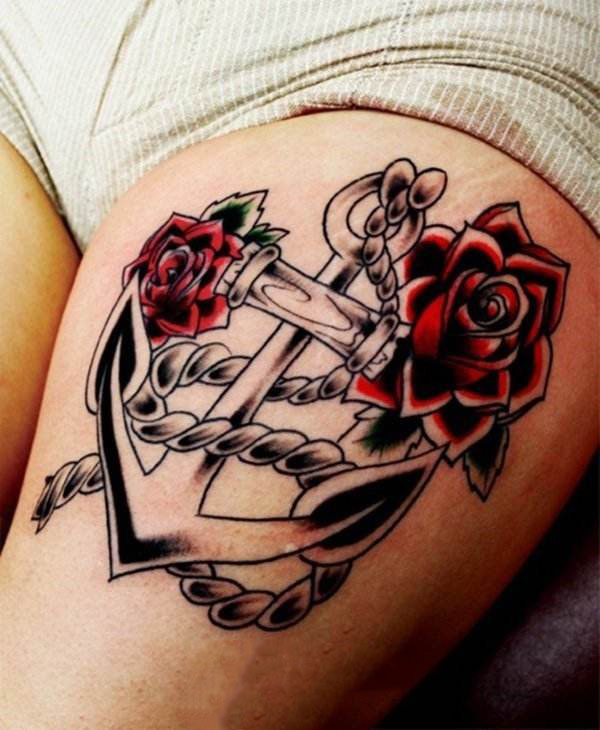 Thigh tattoo;women;harry potter;inspirational;ideas;for girls;flowers