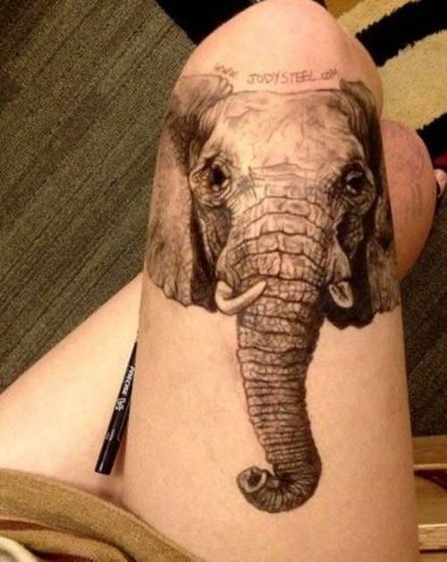 Thigh tattoo;women;harry potter;inspirational;ideas;for girls;flowers