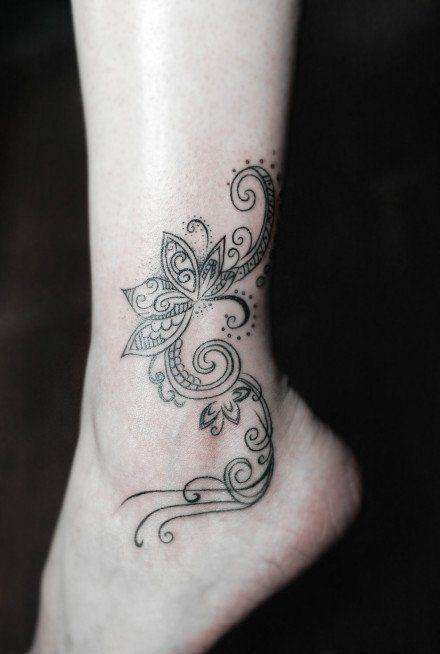 Foot Tattoos;Small Tattoos;For Women;Summer;Traditional;Unique;