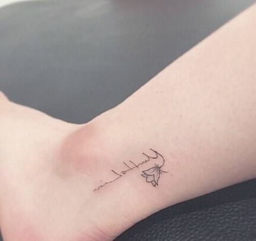 Foot Tattoos;Small Tattoos;For Women;Summer;Traditional;Unique;