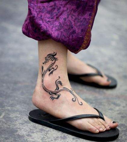 Foot Tattoos;Small Tattoos;For Women;Summer;Traditional;Unique;