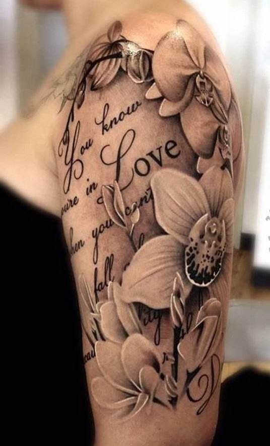 Sleeve Tattoos ;Inner Tattoos;Upper Tattoos;Words Tattoos;For Women Tattoos;Lower Tattoos;Flower Tattoos；Arm Tattoos